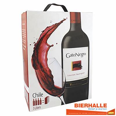 BAG-IN-BOX GATO NEGRO CABERNET SAUVIGNON 3L CHILI