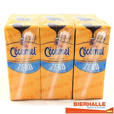 CECEMEL LESS SUGAR 20CL X 6 BRIC