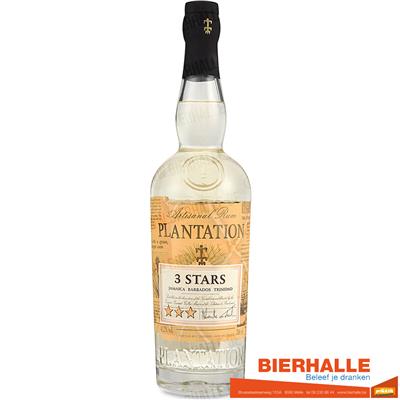 RUM PLANTATION 3 STARS 70CL 41.2% BARBADOS