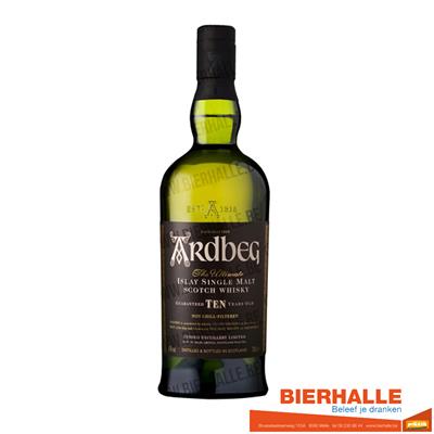 WHISKY ARDBEG 10J 46% 70CL