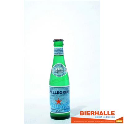 SAN PELLEGRINO 25CL *GLAS *SPUIT