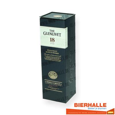 WHIS THE GLENLIVET 18J*43*70CL