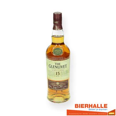 WHISKY THE GLENLIVET 15J 40% 70CL