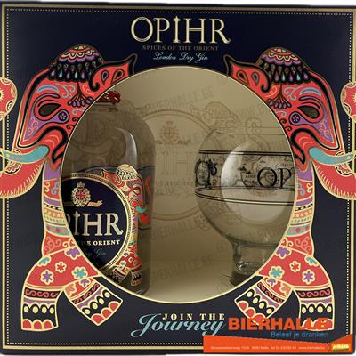 GIN OPIHR 70CL+GLAS *42,5%*GIFT BOX