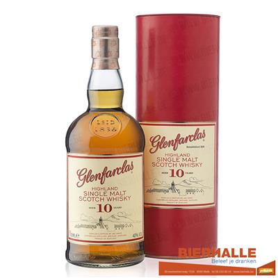 WHISKY GLENFARCLAS 10J 40% 70CL