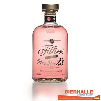 GIN FILLIERS DRY 28 PINK 50CL 37,5%