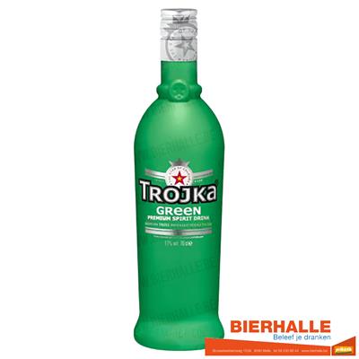 VODKA TROJKA GREEN 70CL 17%