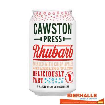 CAWSTON PRESS SPARKLING APPLE - RHUBARB 33CL BLIK