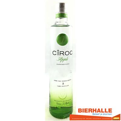 VODKA CIROC APPLE 70CL  37.5%