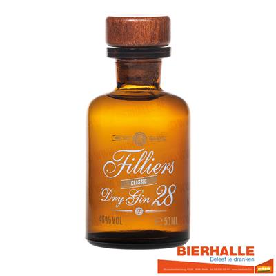 GIN FILLIERS DRY 28 MINI 5CL 46%