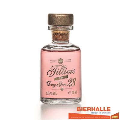 GIN FILLIERS DRY 28 PINK MINI 5CL 37,5%