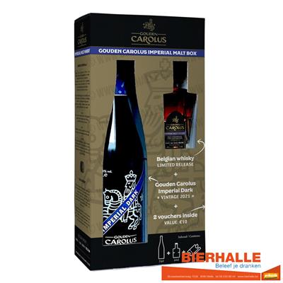 CAROLUS IMPERIAL DARK 75CL+20CL WHISKY