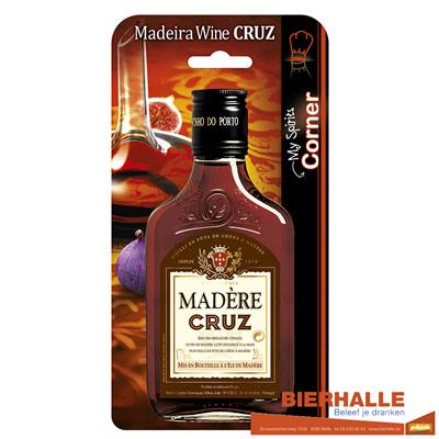 FLASK MADERE CRUZ 20CL 17%