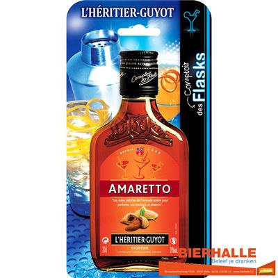 FLASK AMARETTO 20CL 18%