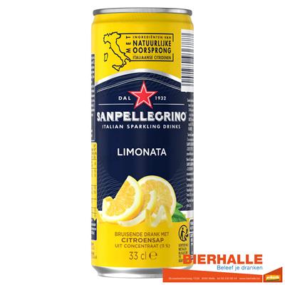 SAN PELLEGRINO LIMONATA 33CL BLIK