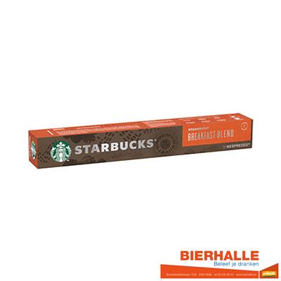 STARBUCKS NESPRESSO BREAKFAST BLEND 10CAPS