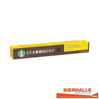 STARBUCKS NESPRESSO SUNNY DAY BLEND LUNGO 10CAPS