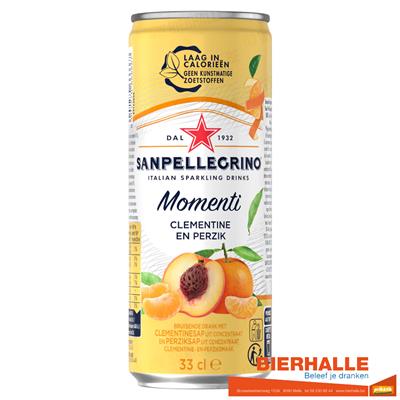 SAN PELLEGRINO MOMENTI CLEMENTINA 33CL BLIK