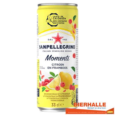 SAN PELLEGRINO MOMENTI LIMONE 33CL BLIK