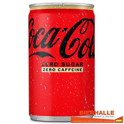 COKE ZERO CAFFEINE 15CL BLIK