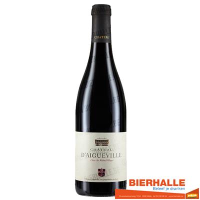 CHATEAU D'AIGUEVILLE ROOD 75CL *COTES VILLAGES *20