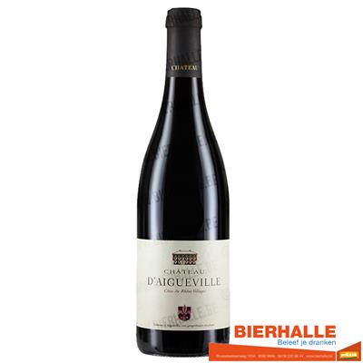 CHATEAU D'AIGUEVILLE ROOD 75CL *COTES VILLAGES *20