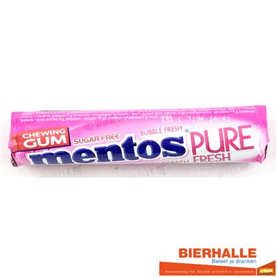 MENTOS FRESH BUBBLE  PURE BR 8ST *ROL