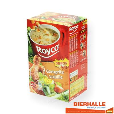 ROYCO MINUTE SOUP CRUNCHY GEVOGELTE 20 STUKS