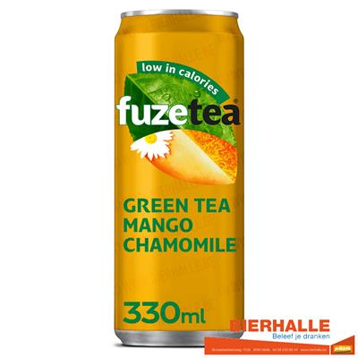 FUZETEA GREEN TEA MANGO CHAMOMILE 33CL BLIK