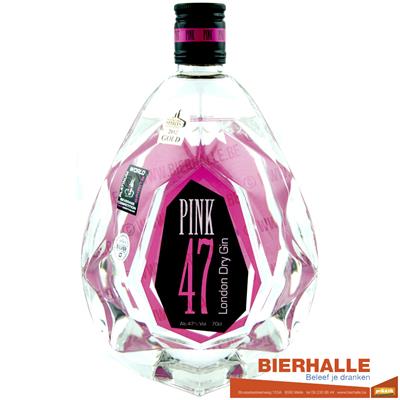 GIN PINK 47 70CL-47%-LONDON DRY GIN