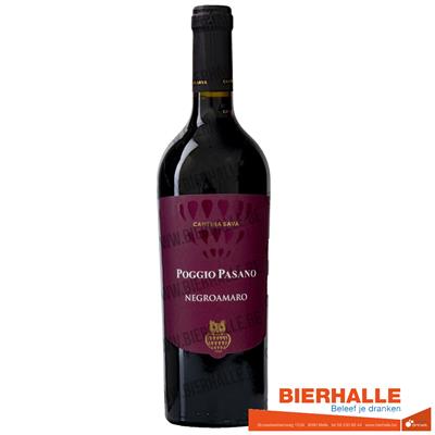 POGGIO PASANO NEGROAMARO.75CL PUGLIA*IT *2020