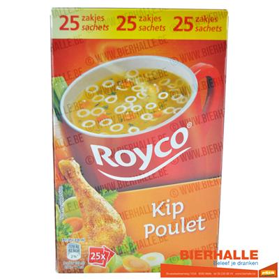 ROYCO MINUTE SOUP KIP 25 STUKS