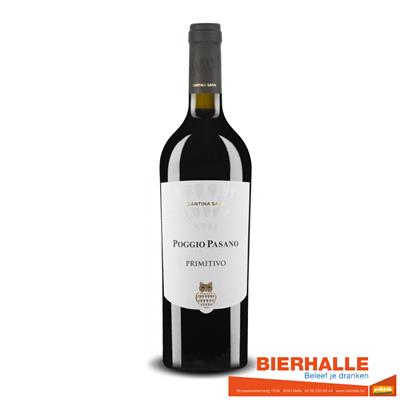 POGGIO PASANO PRIMITIVO 75CL *PUGLIA *2020