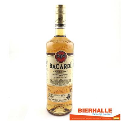 RUM BACARDI CARTA ORO 1L 40%