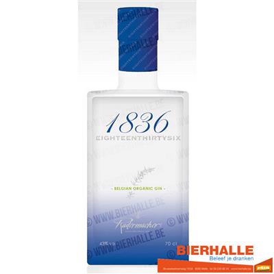 GIN 1836 BELGIAN ORGANIC 70CL - 43%