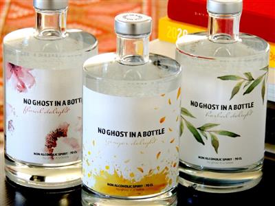 GIN NO GHOST IN A BOTTLE HERBAL DELIGHT 70CL 0%