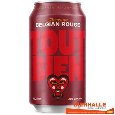 TOUT BIEN ROUGE 33CL BLIK 6,9%