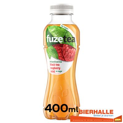 FUZE BLACK TEA RASPBERRY MINT NO SUGAR 40CL *PET