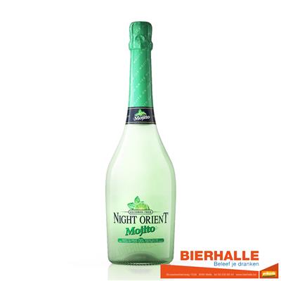 NIGHT ORIENT MOJITO STRAWBERRY 75CL *ALCOHOLVRIJ