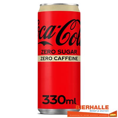 COLA ZERO CAFEINE 33CL BLIK