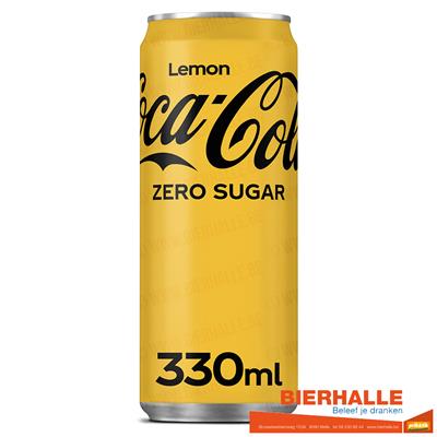 COLA ZERO LEMON 33CL BLIK