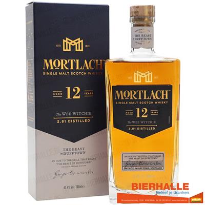 WHISKY MORTLACH 12J 70CL  43,4%