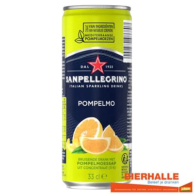 SAN PELLEGRINO POMPELMO 33CL BLIK