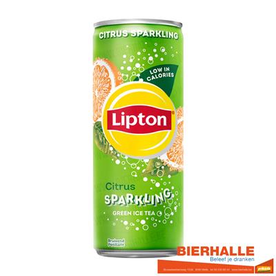 LIPTON ICE TEA GREEN CITRUS 25CL BLIK 