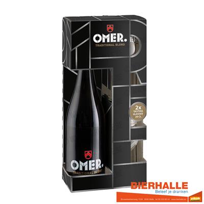 OMER 75CL + 2 TASTING GLAZEN 20CL - GESCHENK