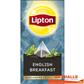 LIPTON ENGLISH BREAKFAST BLACK TEA 25 STUKS