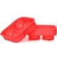 IJSBLOKHOUDER ROOD 4 STUKS   D.4.5CM